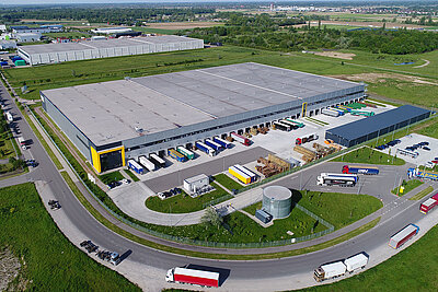 LahrLogistics aus Vogelperspektive