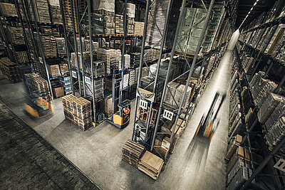 LahrLogistics Lager von oben