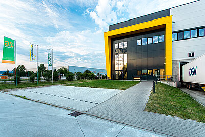 LahrLogistics Eingangsbereich